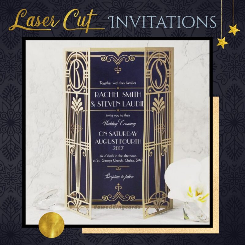 Lasercut Wedding Invitations