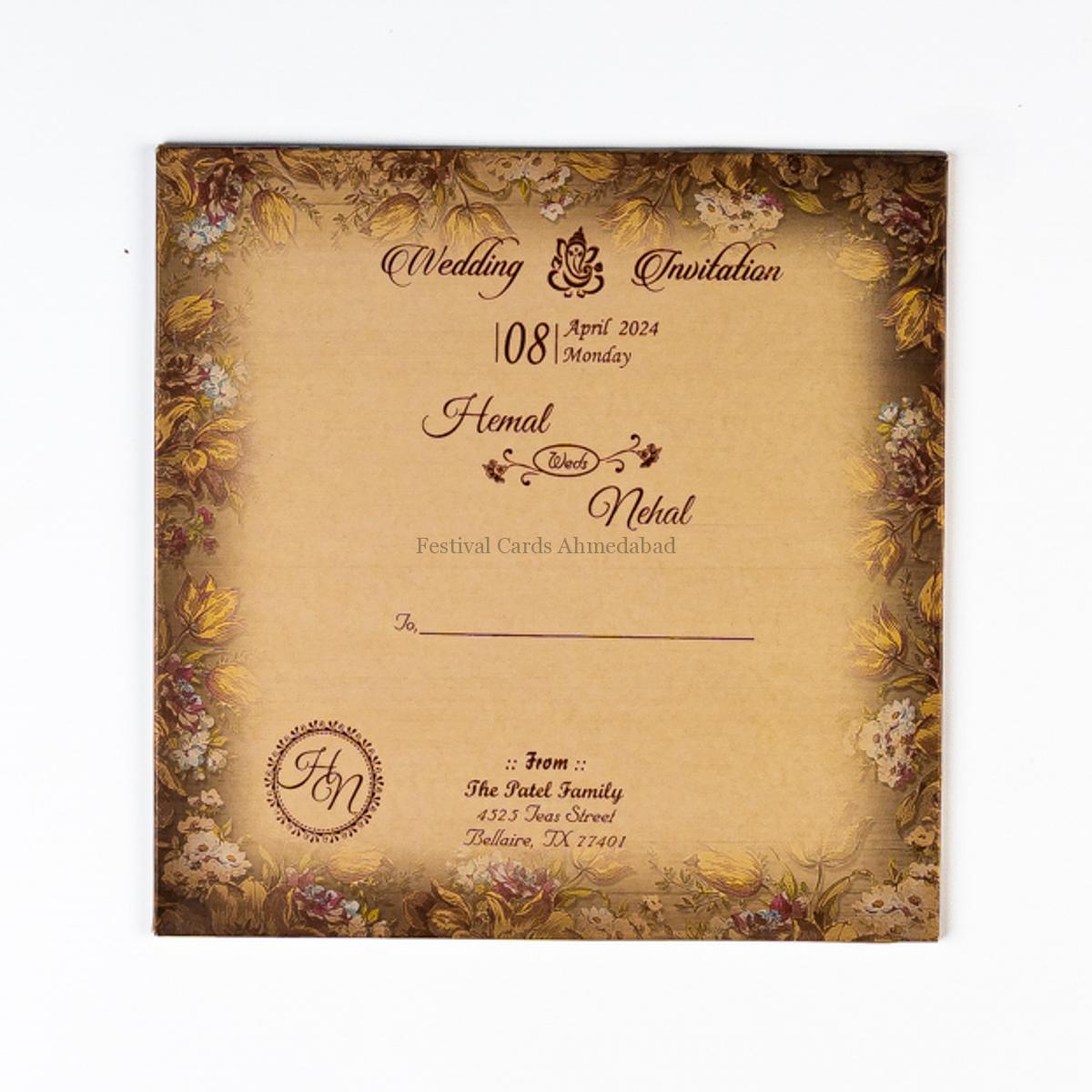 Wedding Invitation Card in Ahmedabad
